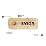 Bamboo Name Badges