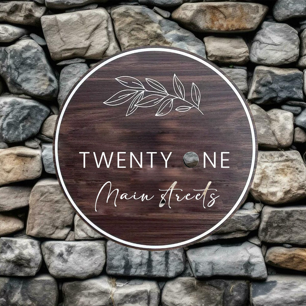 Home Address Plaque - Two