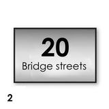 Home Address Plaque -One