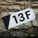House Number Sign - Rectangle