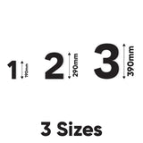 Modern House Numbers
