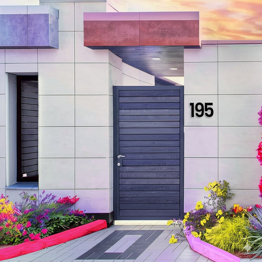 Modern House Numbers