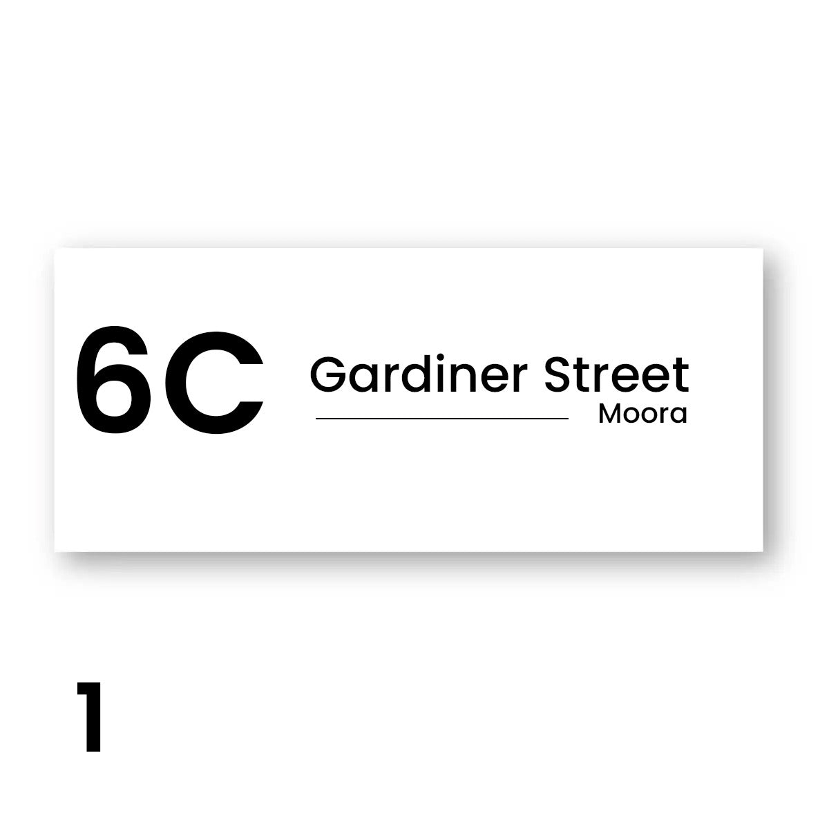Premium House Sign - Two