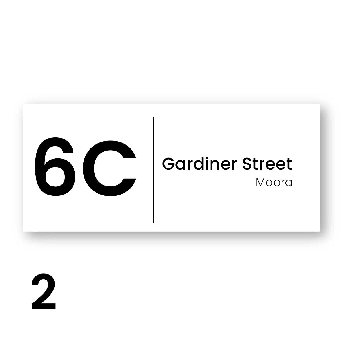 Premium House Sign - Two