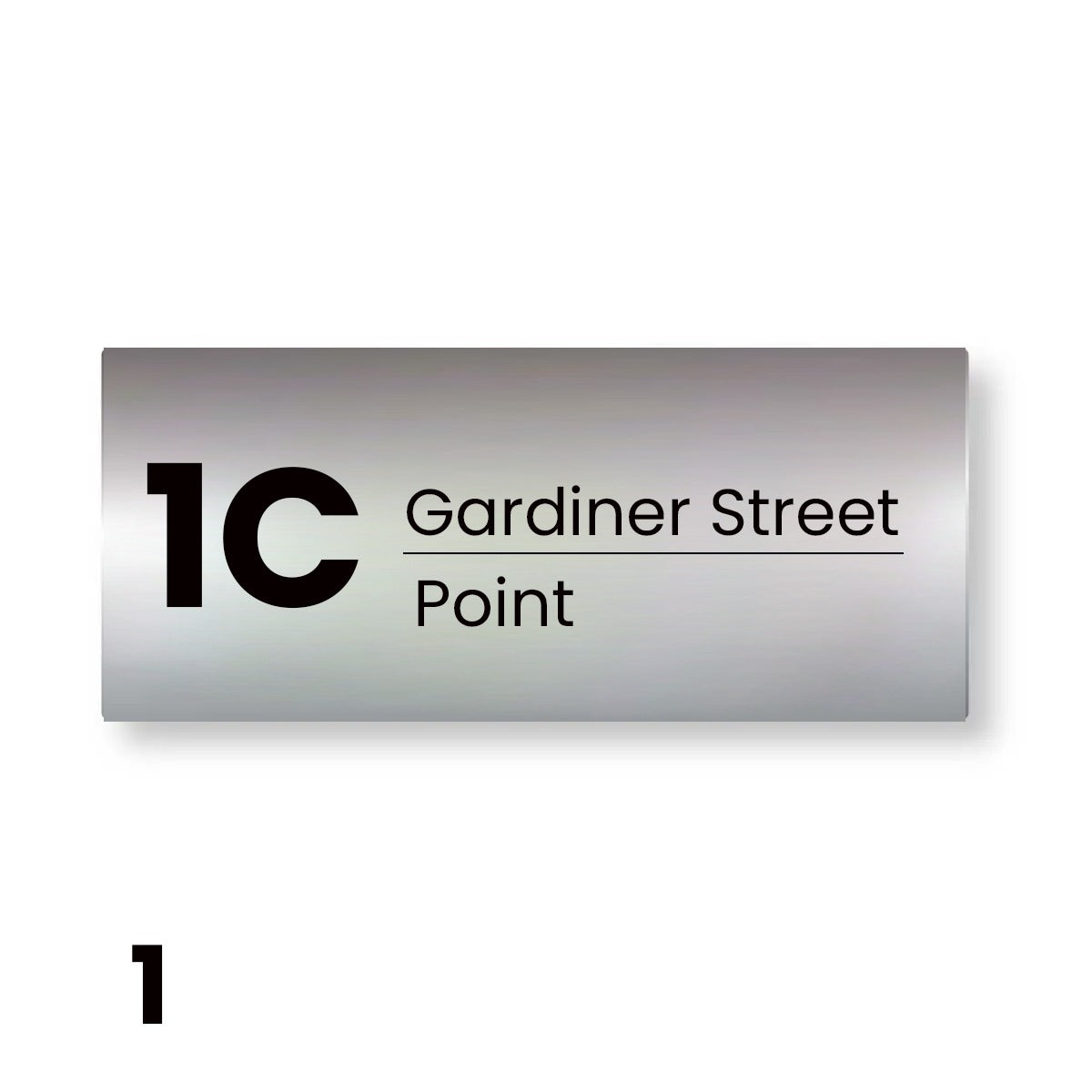 Premium House Sign - One