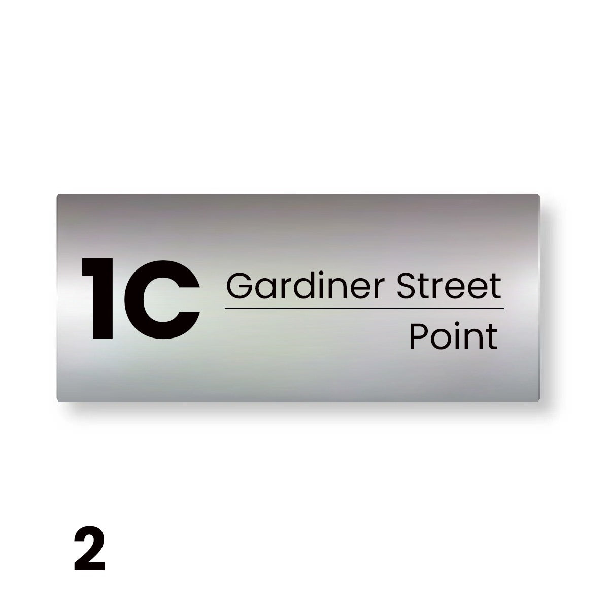 Premium House Sign - One
