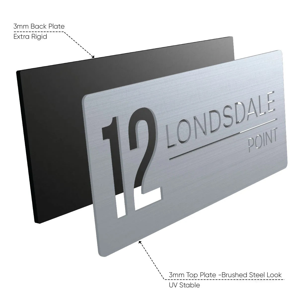 Premium House Sign - One