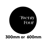 Round House Number Sign