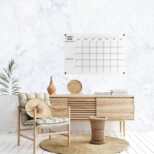 Wall Planner – Acrylic Calendar