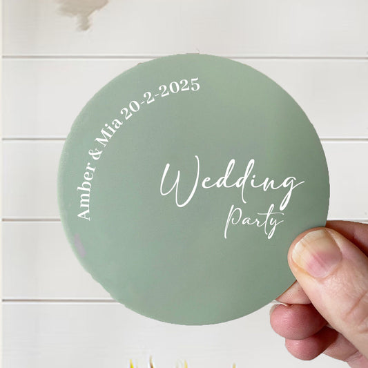 Wedding Coasters