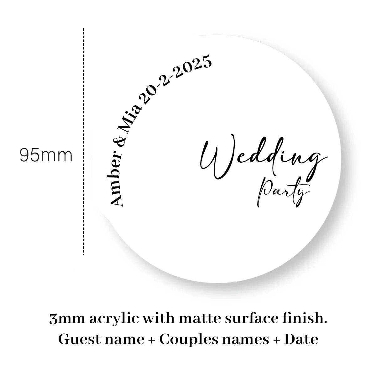 Wedding Coasters