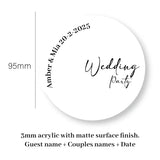 Wedding Coasters
